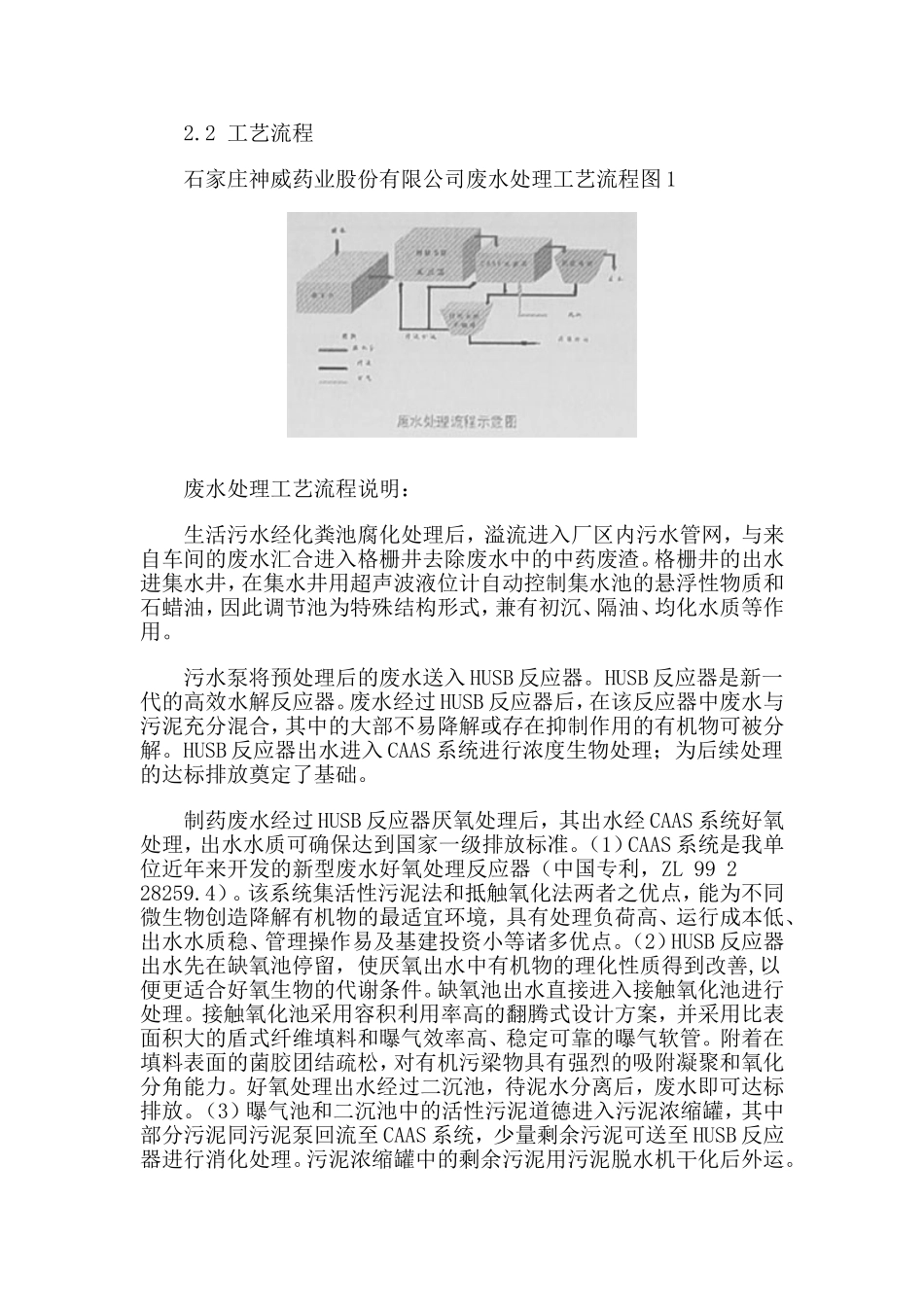用HUSB-CAAS工艺处理制药废水_第2页