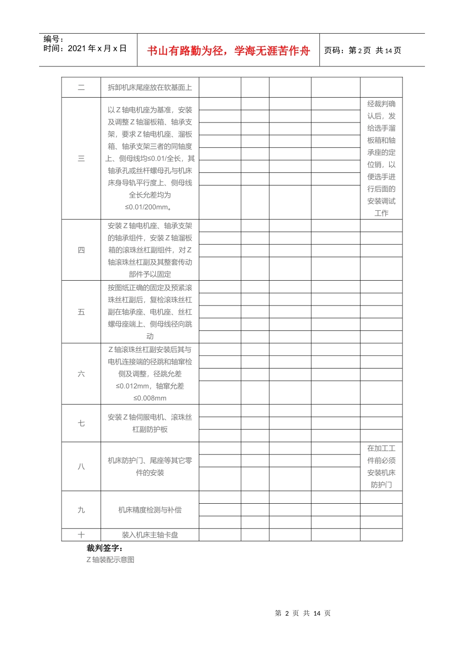 数控机床维修大赛试题_第2页