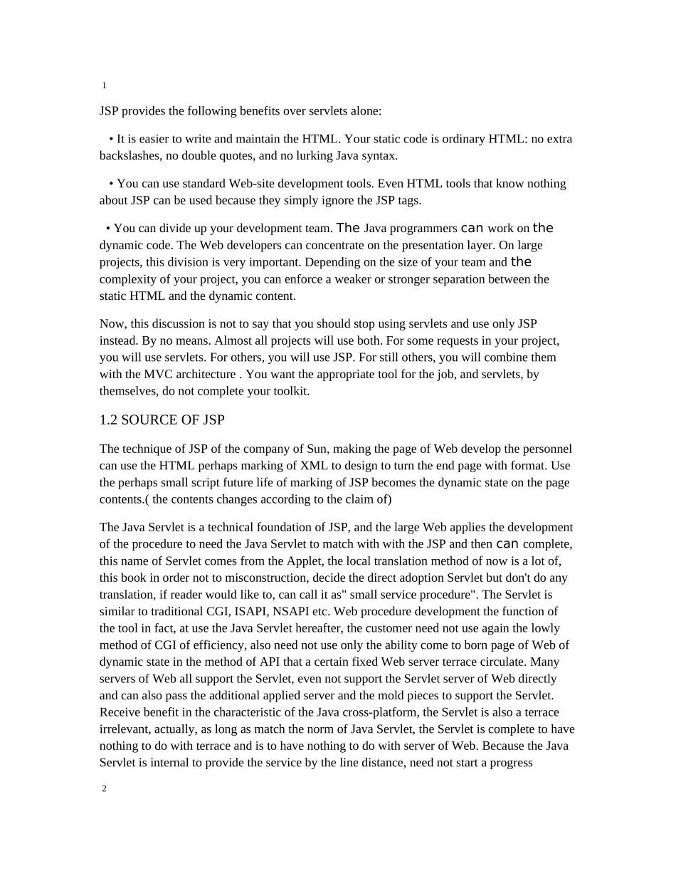 java_JSP发展历史中英文对照文献_第2页