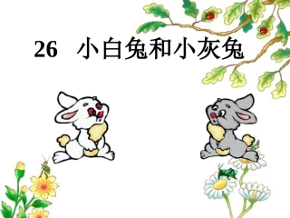 小白兔和小灰兔 (2)