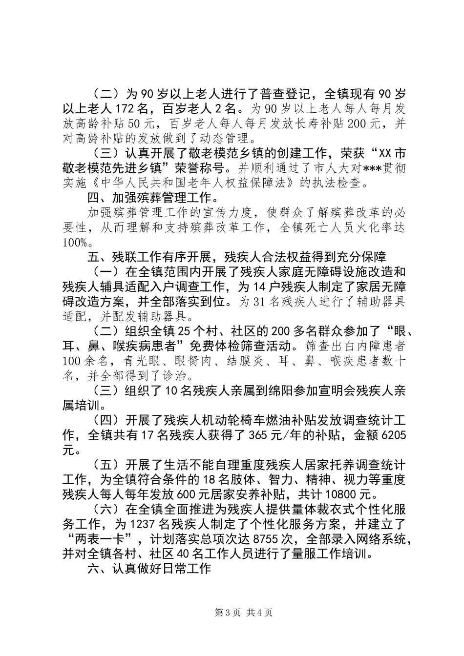 乡镇民政办工作总结 (3)_第3页