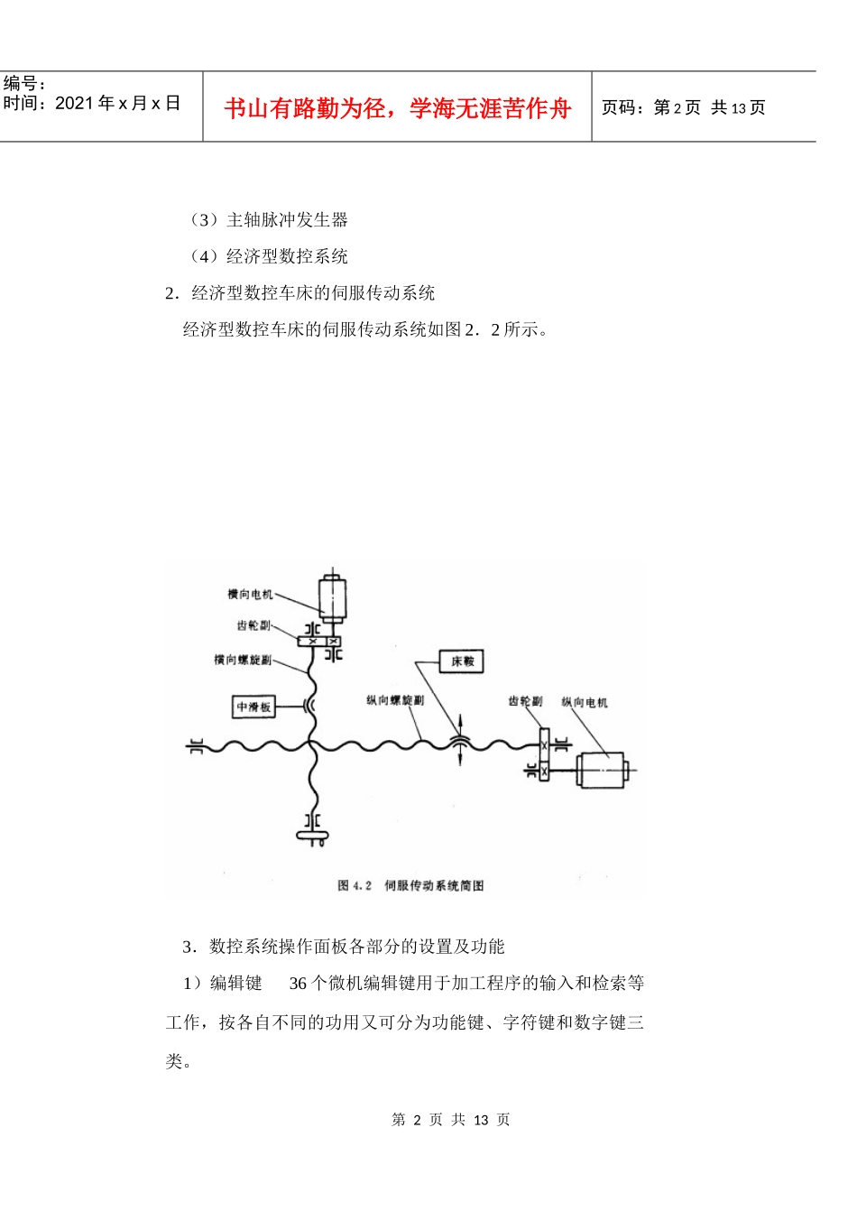 数控车床操作基本练习_第2页