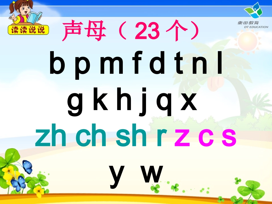 汉语拼音早读表_第1页