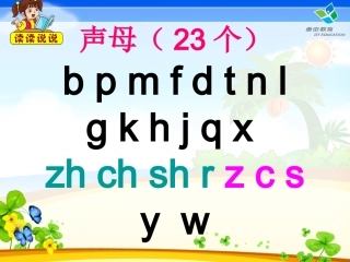 汉语拼音早读表