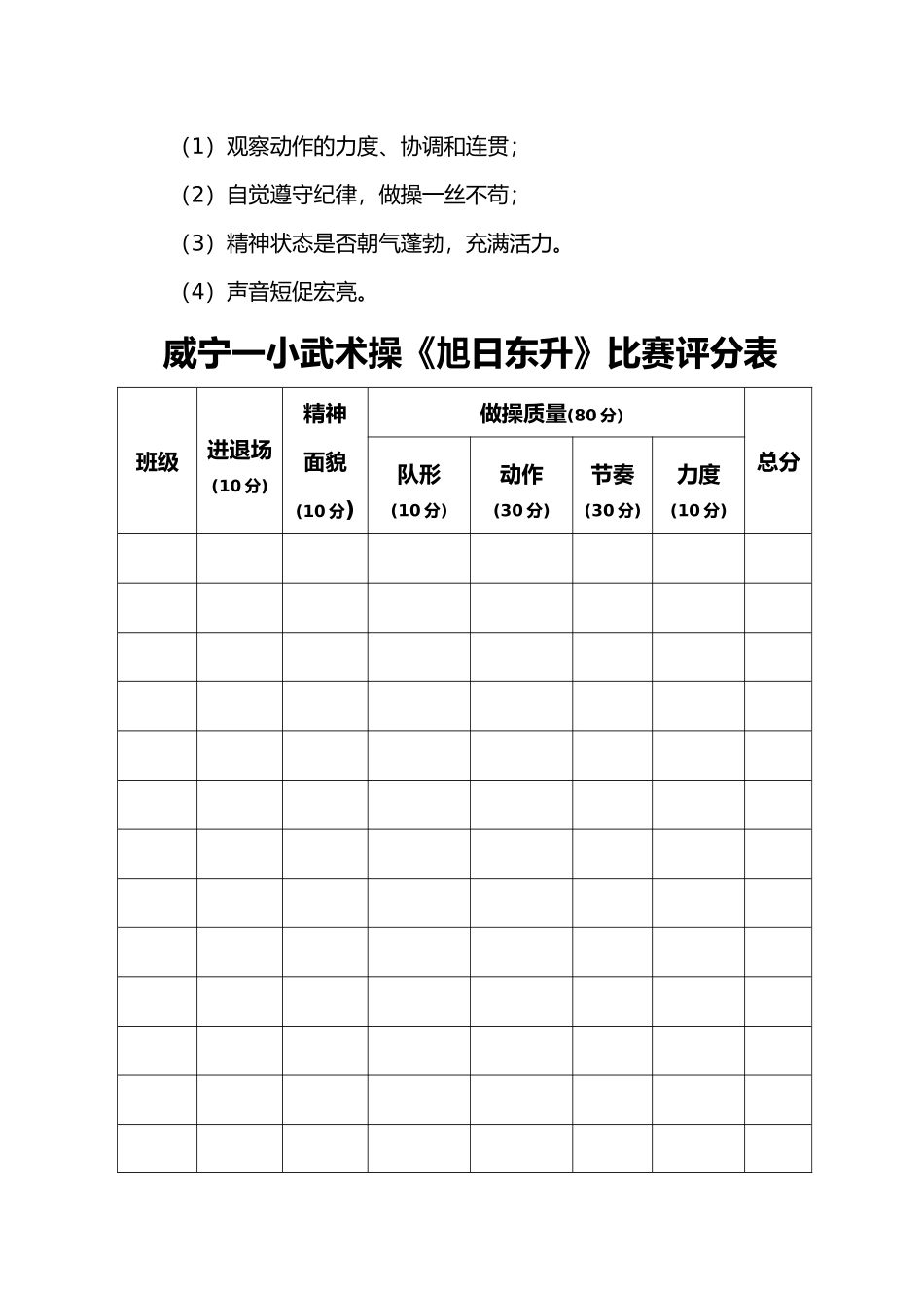 武术操评分标准_第2页