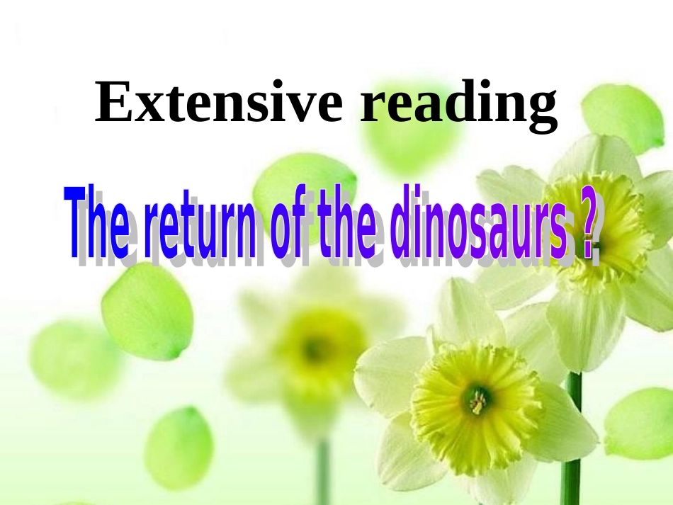 高中英语Unit2《Cloning》课件-usinglanguage新人教版选修8_第1页