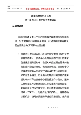 客户服务类型确认(1)