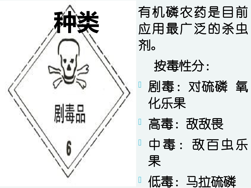 有机磷农药中毒ppt_第2页