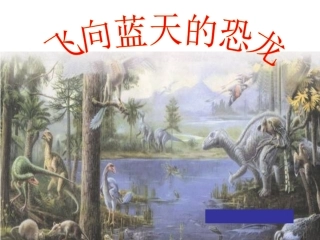 飞向蓝天的恐龙课件 (2)