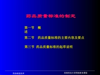 最新药品质量检测技术-PPT文档