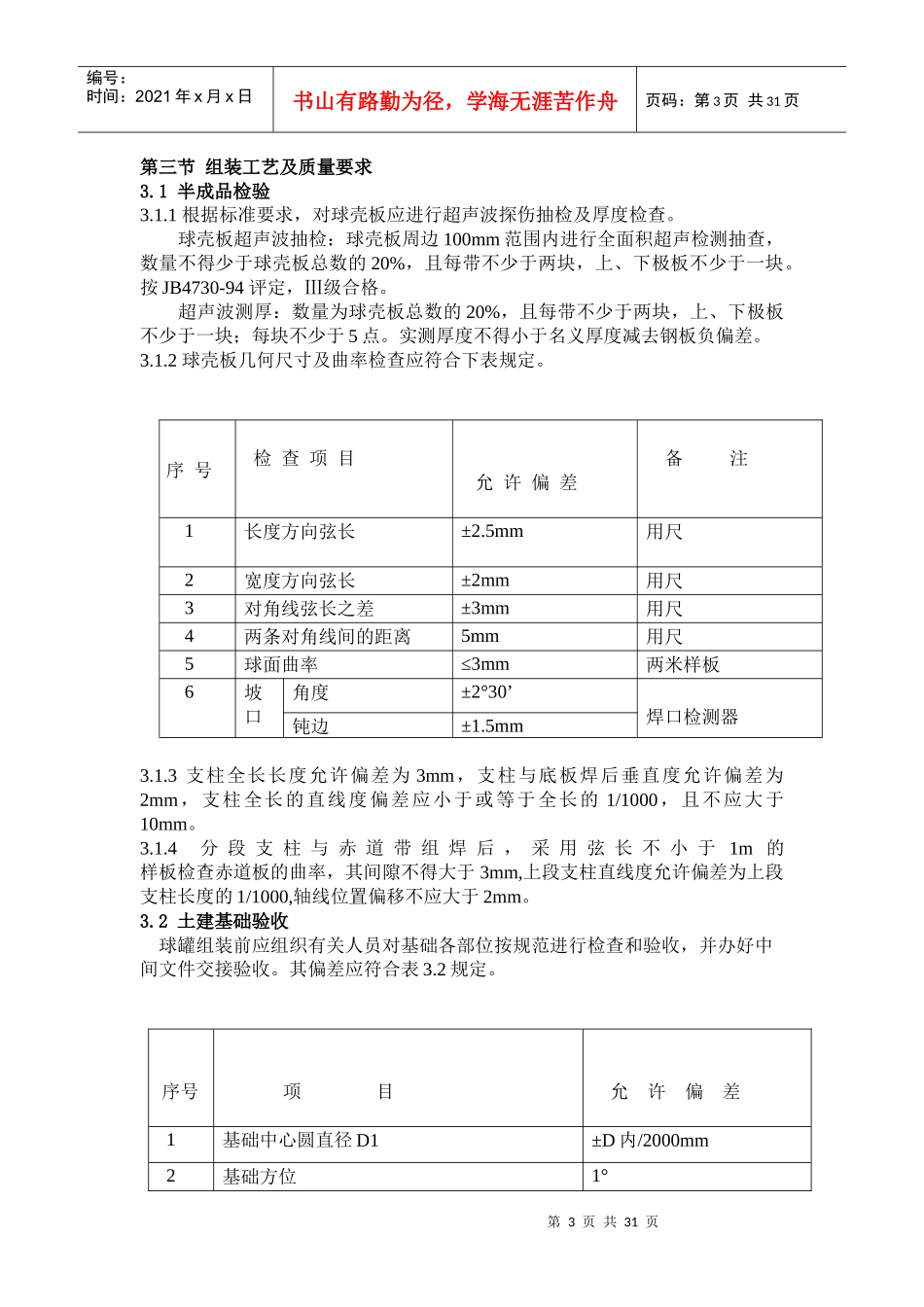 球形罐施工方案_第3页
