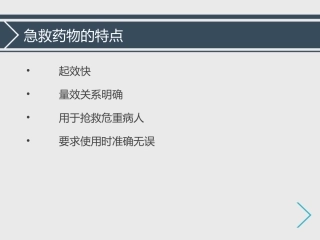 最新常用急救药品的基本知识-PPT文档