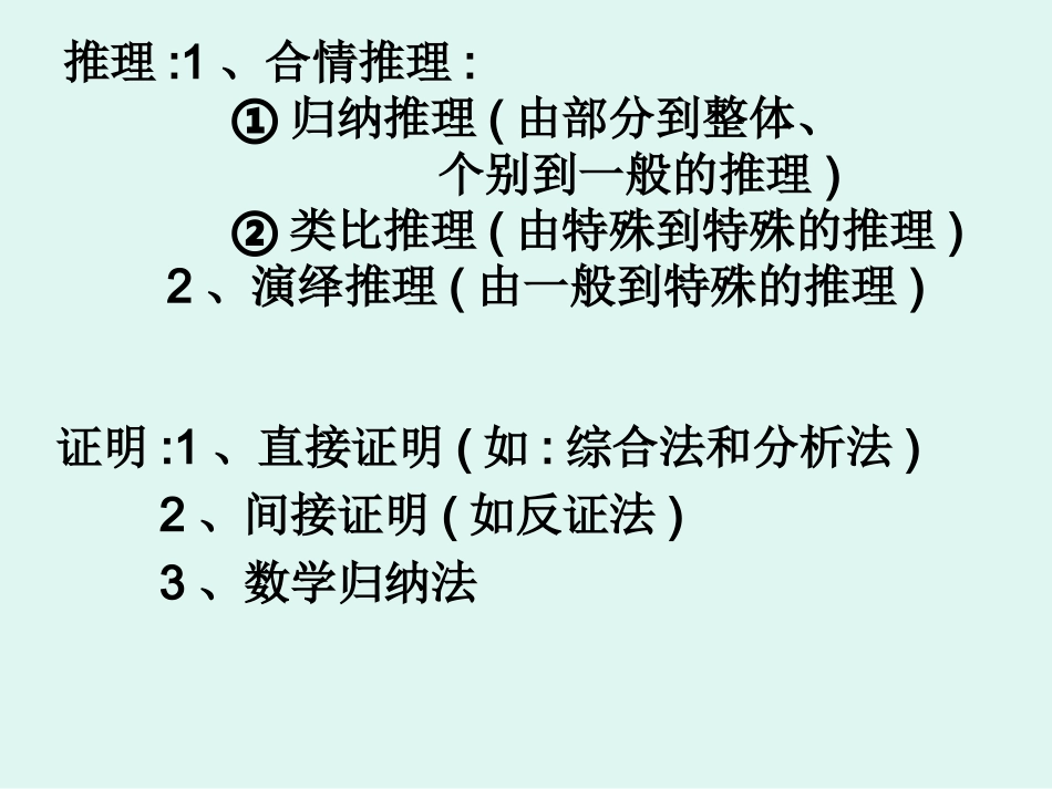 推理与证明(课件)_第2页