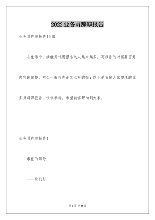 2024业务员辞职报告_56