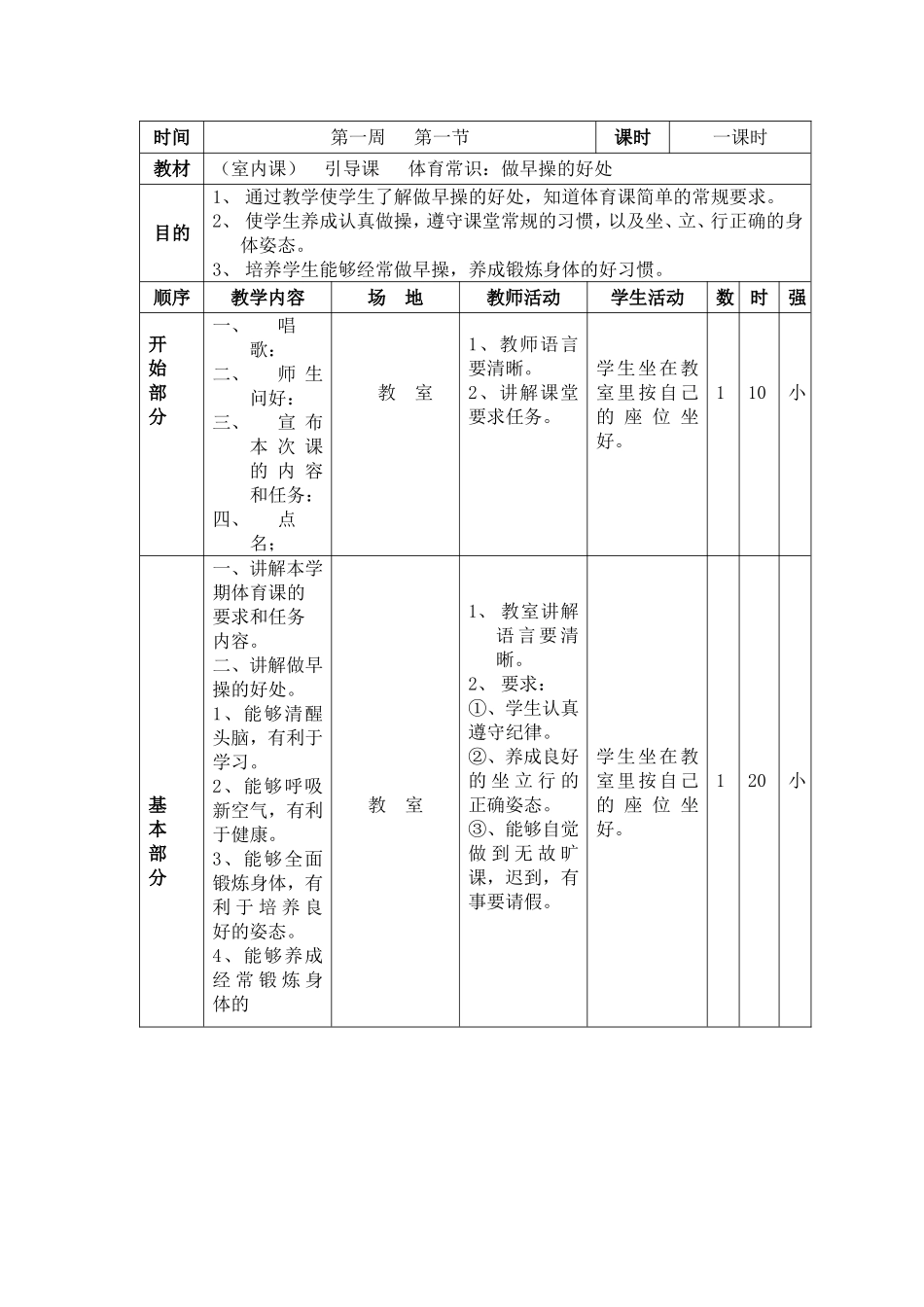（室内课）引导课体育常识：做早操的好处_第1页