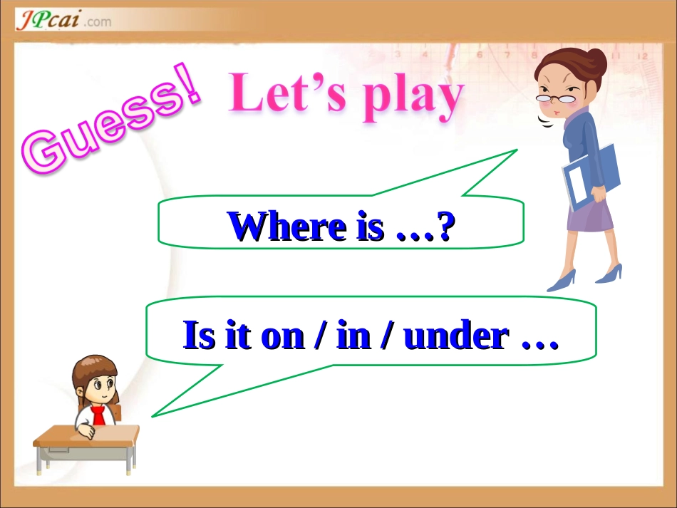 PEP小学英语四年级上册第四单元B部分课件_第3页