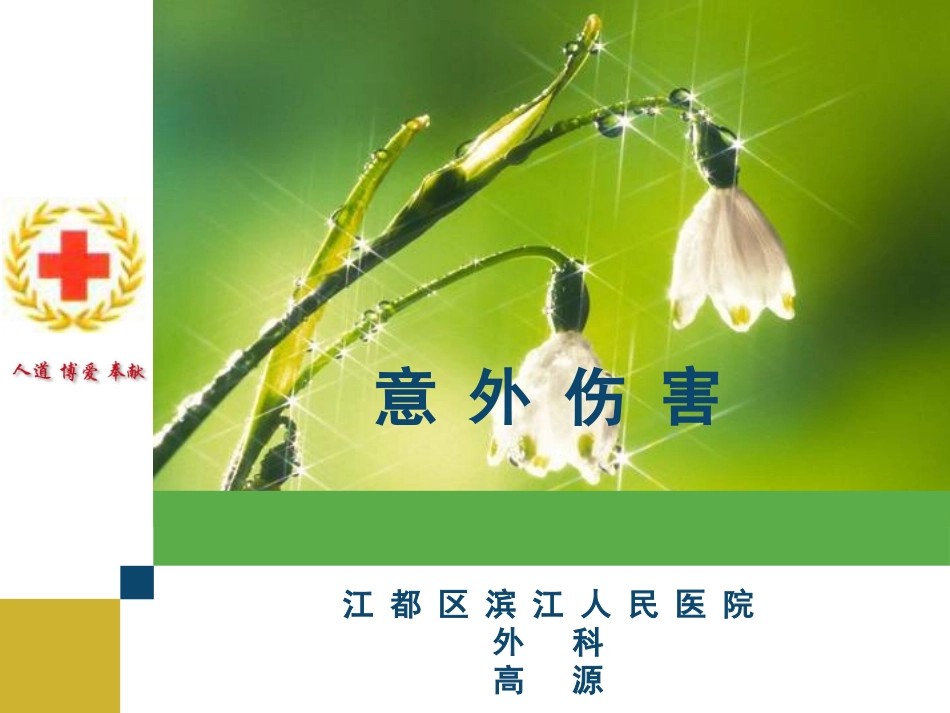 意外伤害院前急救_第1页