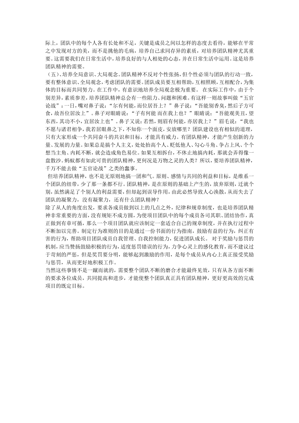 怎样培养项目组织的团队精神_第2页