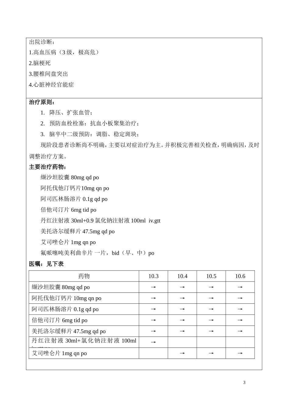 心血管科药历_第3页