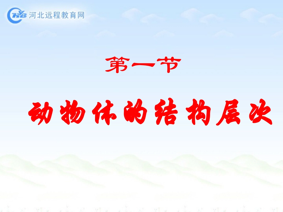 动物体的结构层次_第2页