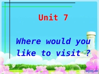 新目标九年级unit7课件