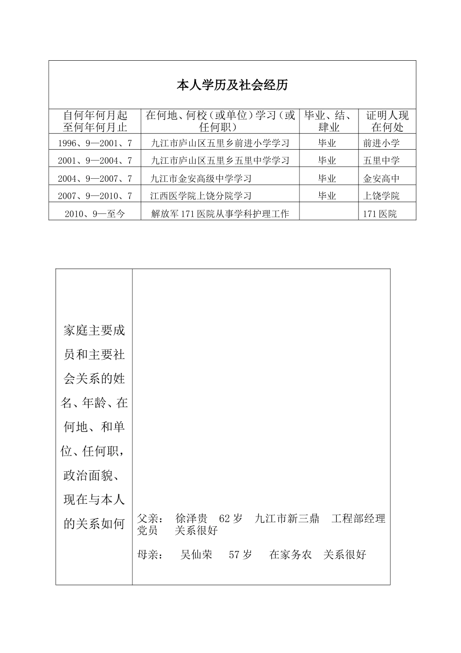 徐增艳毕业生登记表_第2页
