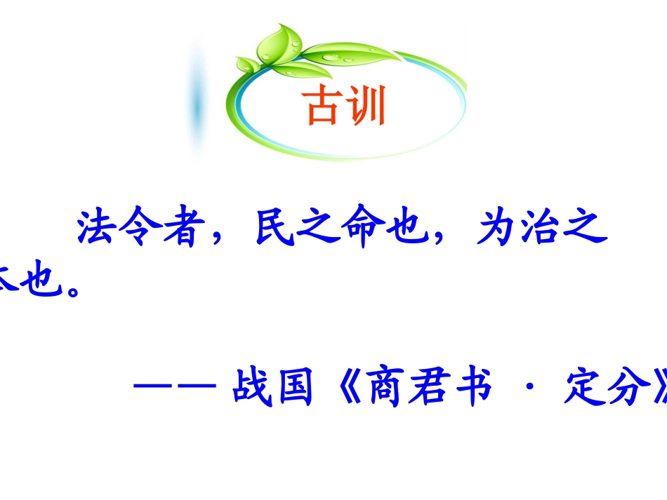 法律在公民生活中的作用_第1页