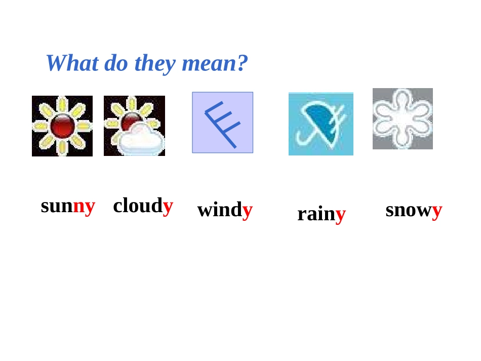 七年级英语6It’sraining课件1_第2页