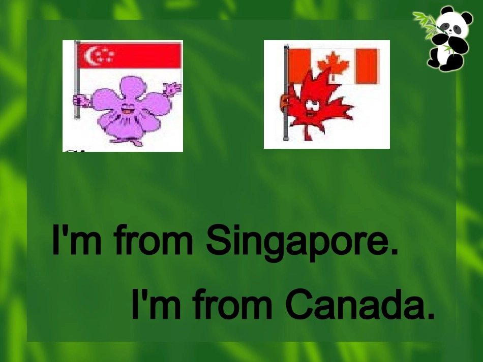 人教新版小学英语四年级上册课件Lesson6_第3页