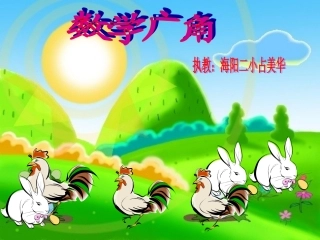 鸡兔同笼占美华2