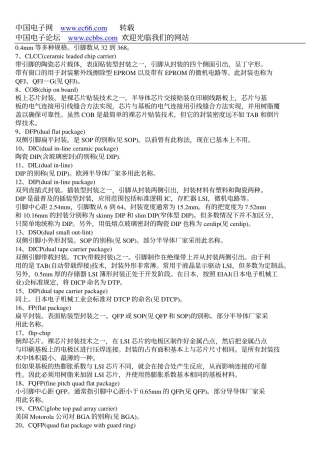 封装图片大全(高清晰)3