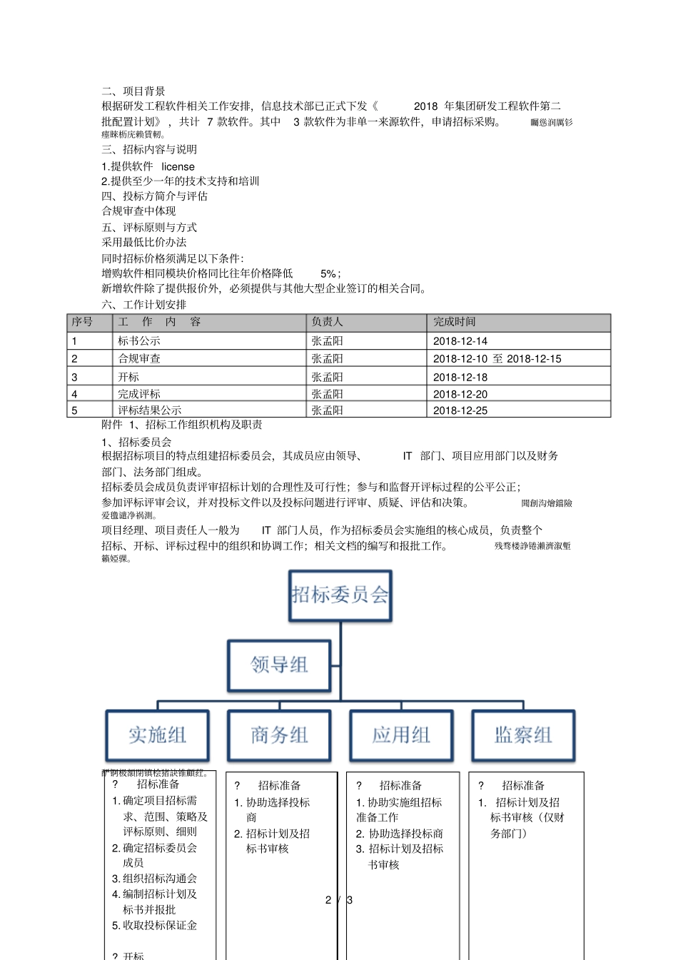 2018年集团第二批研发工程软件招标实施计划_第2页