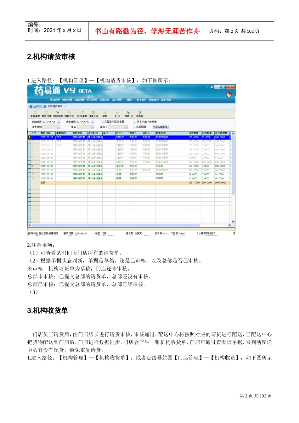 药易通V9门店操作手册(DOC98页)_第2页