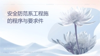 安全防范系统工程实施的程序与要求课件