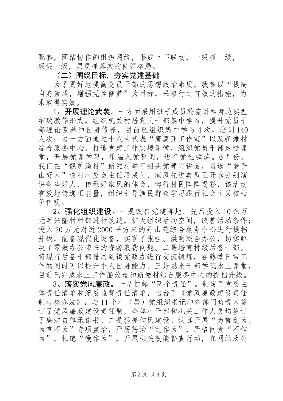 乡镇党委书记述职报告 (3)_第2页