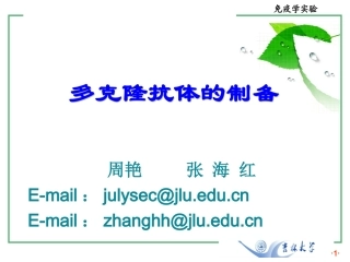 多克隆抗体制备—Elisa