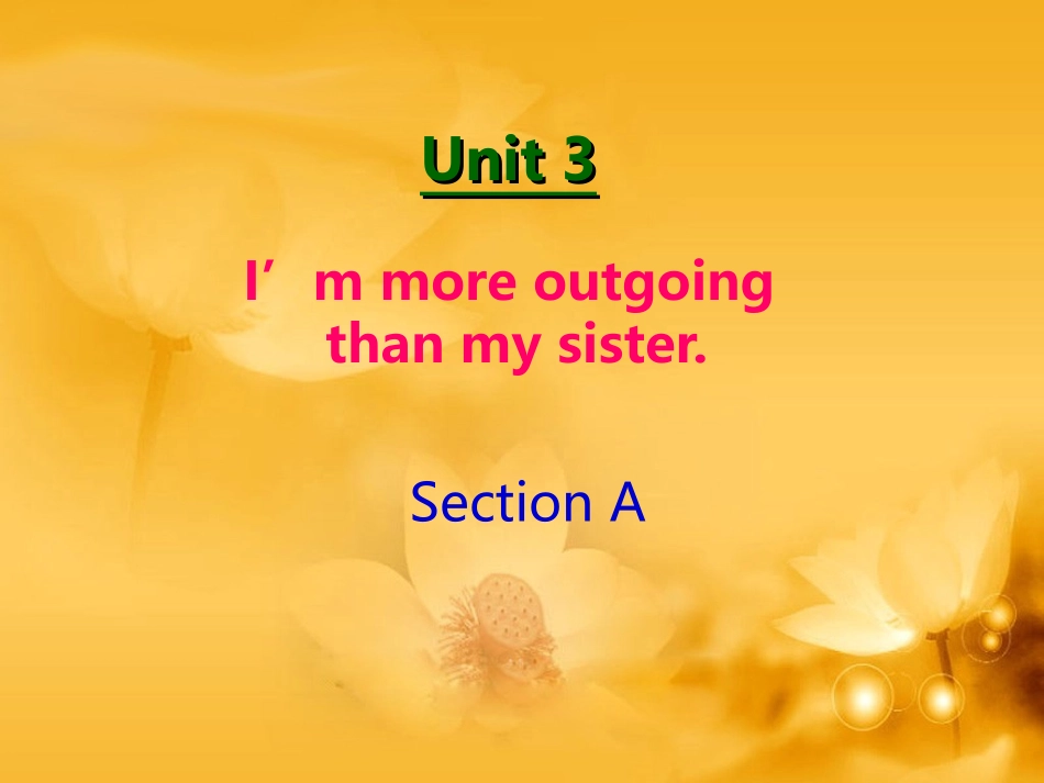 2013人教版英语八年级上Unit3课件1_第1页