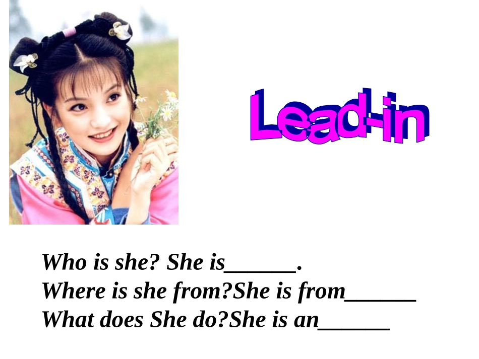 2014年秋人教版八年级英语上册Unit6SectionA11a-2d课件_第2页