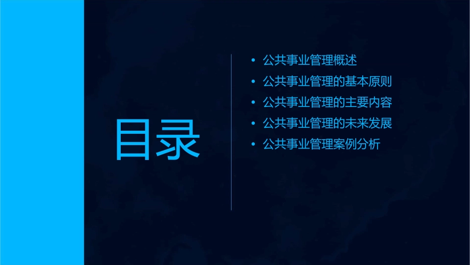 公共事业管理概论PowerPoint演示文稿课件_第2页