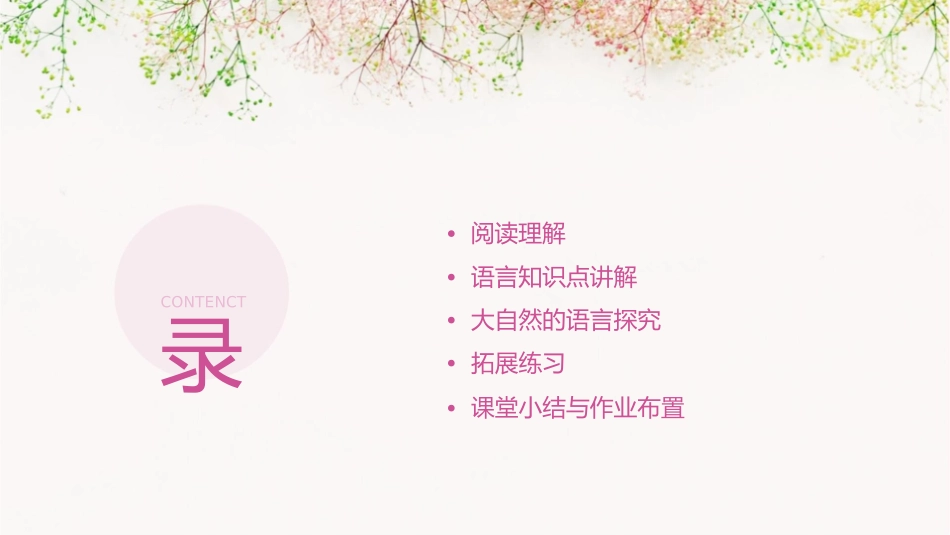 北师大版小学三下《大自然的语言》通用课件_第2页