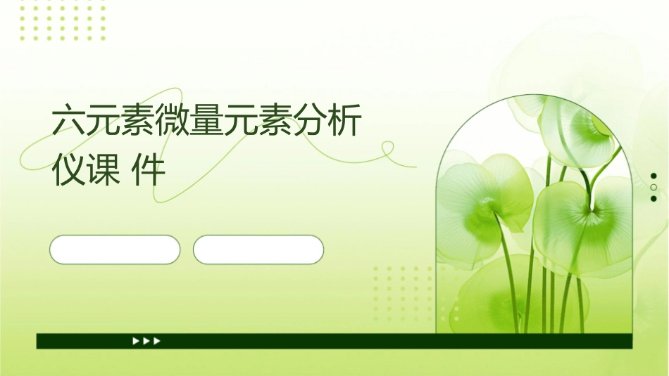 六元素微量元素分析仪课件_第1页