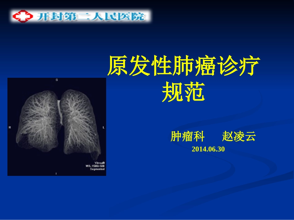 原发性肺癌诊疗规范_第1页