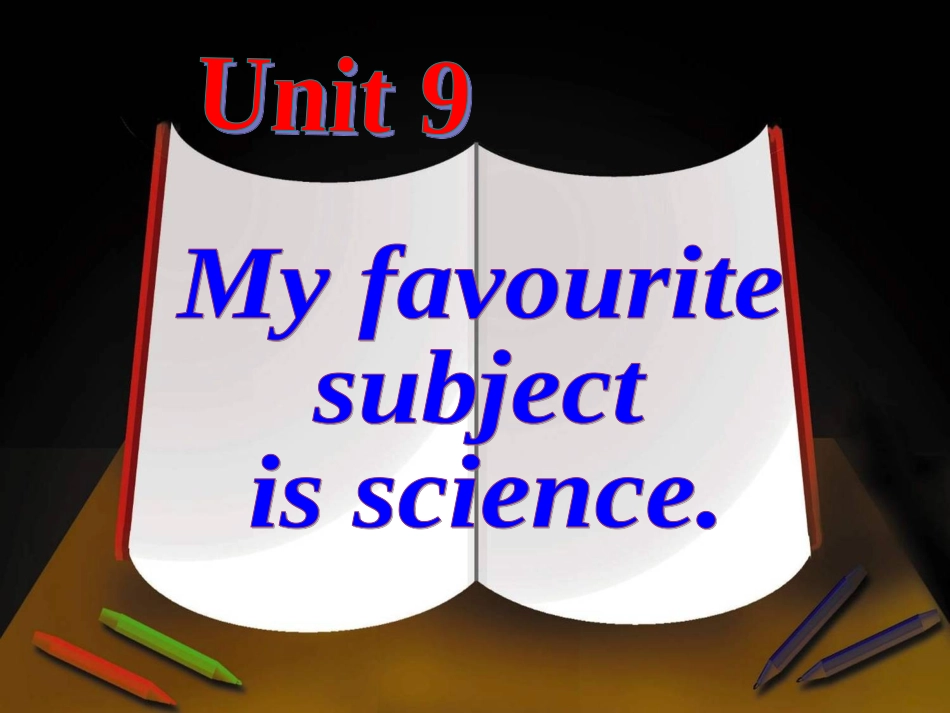 七年级新目标英语Unit9_My_favorite_subject_is_science_Section_A_1_第1页