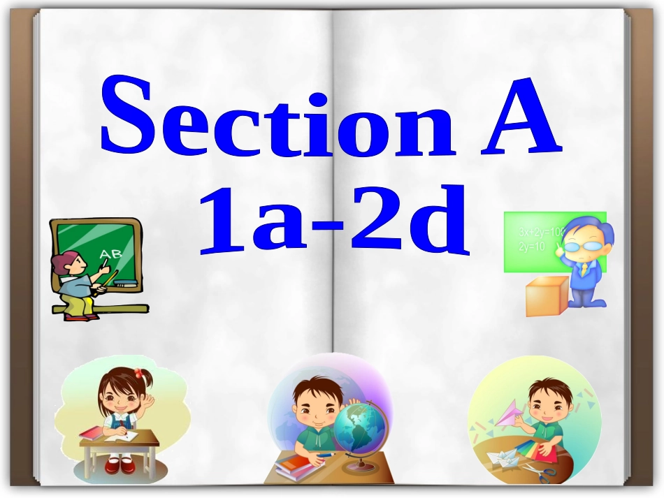 七年级新目标英语Unit9_My_favorite_subject_is_science_Section_A_1_第2页