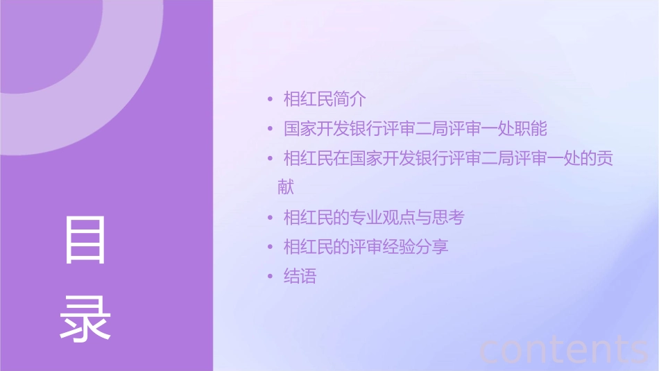 国家开发银行评审二局评审一处相红民课件_第2页