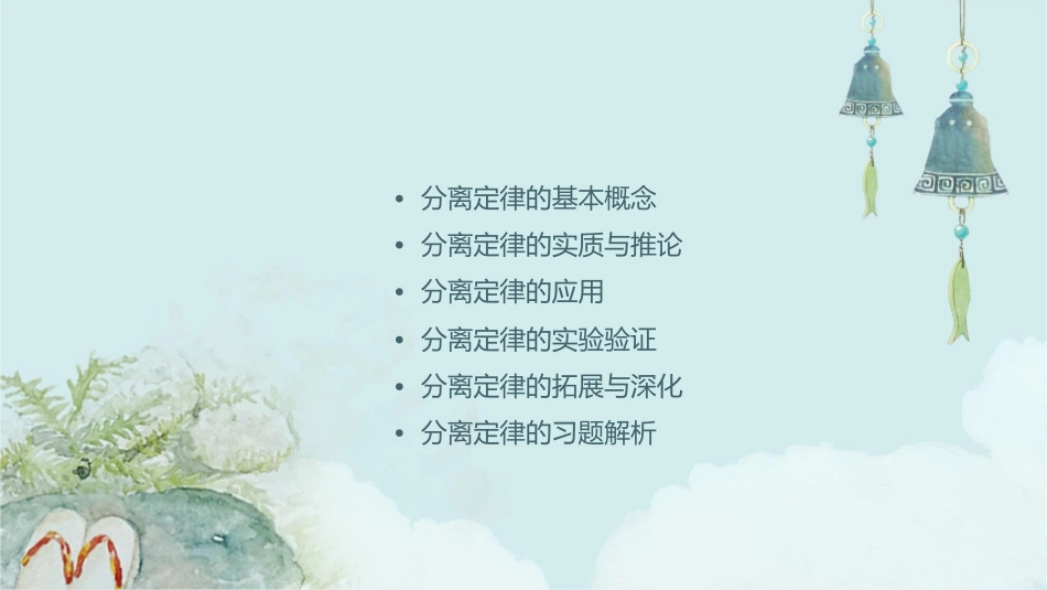 分离定律一轮复习课件_第2页