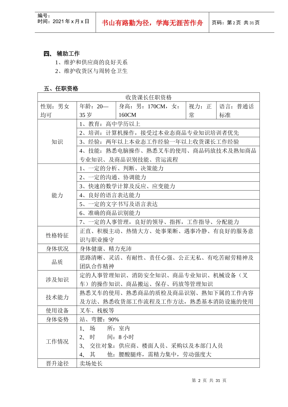 超市服务部门工作手册(DOC29)(1)_第2页