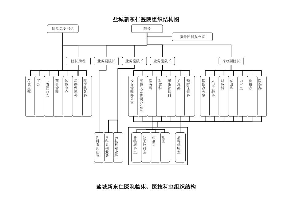 医院组织结构图_第1页