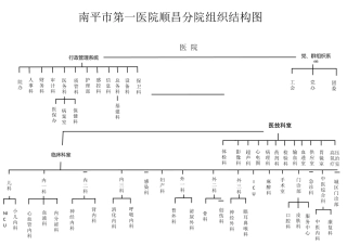 医院组织结构图