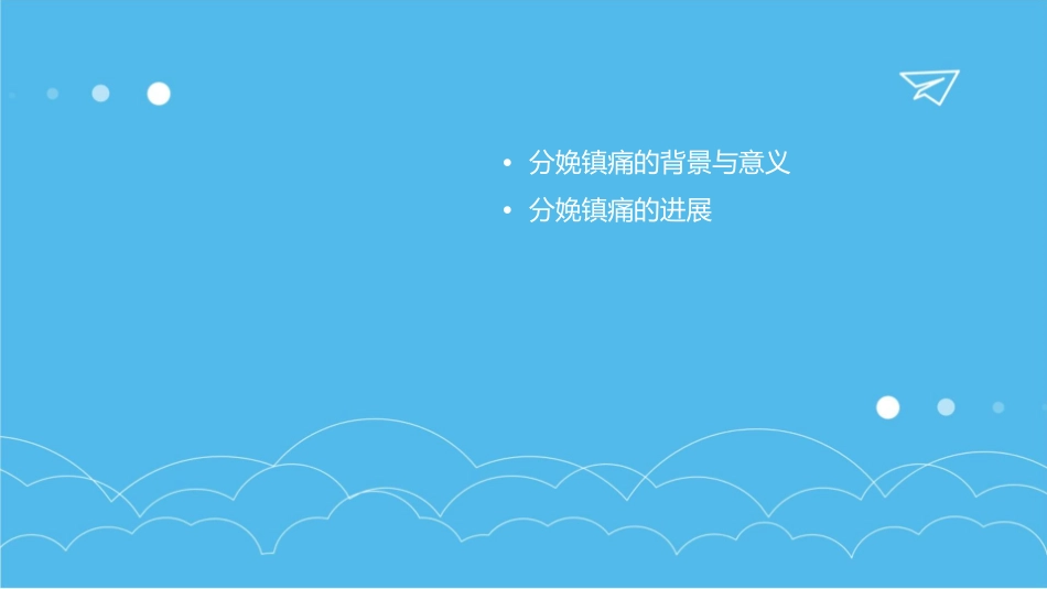 分娩镇痛进展及热点护理课件_第2页